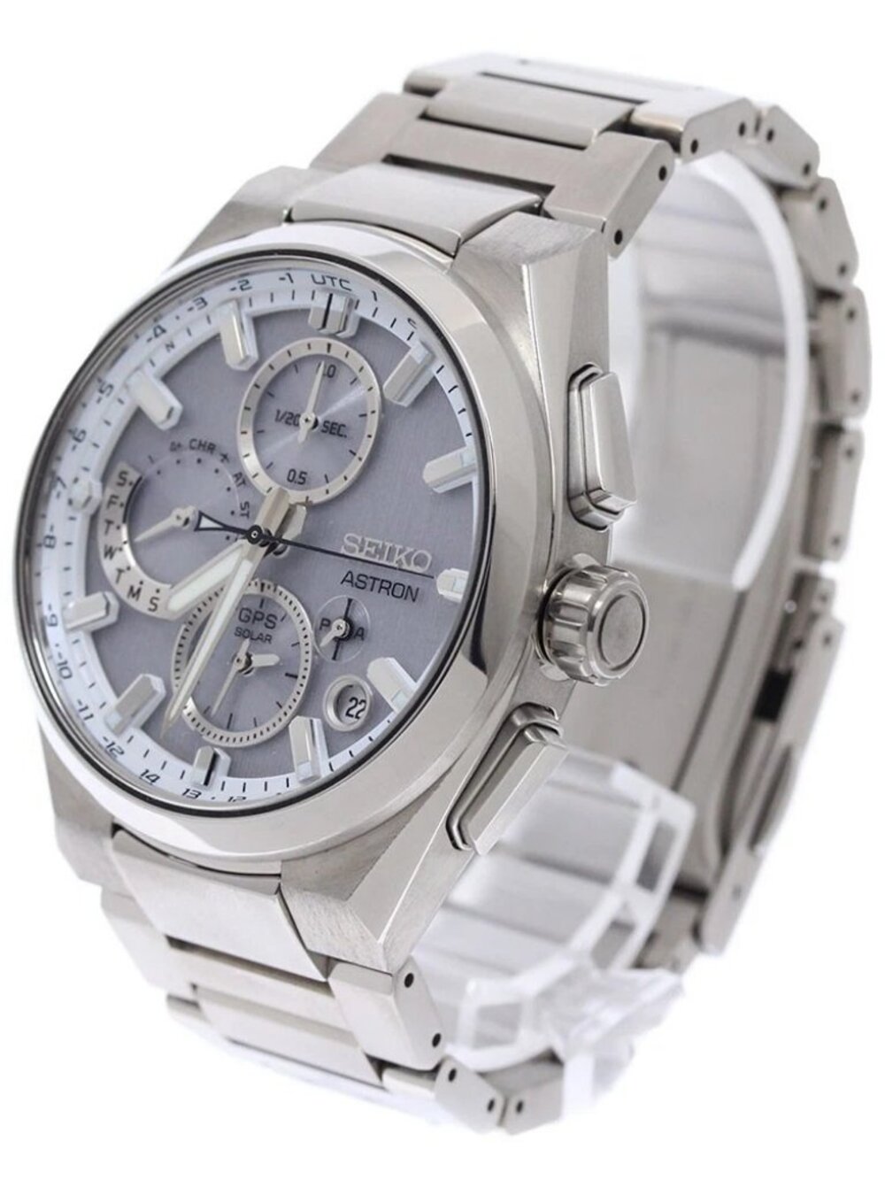 SEIKO Astron Nexter SBXC159/5X83-0AE0-1 GPS Solar Powered Radio Men's_972130